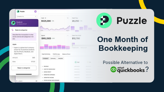 Puzzle vs QuickBooks Online: What We Found Testing a Month of Bookkeeping